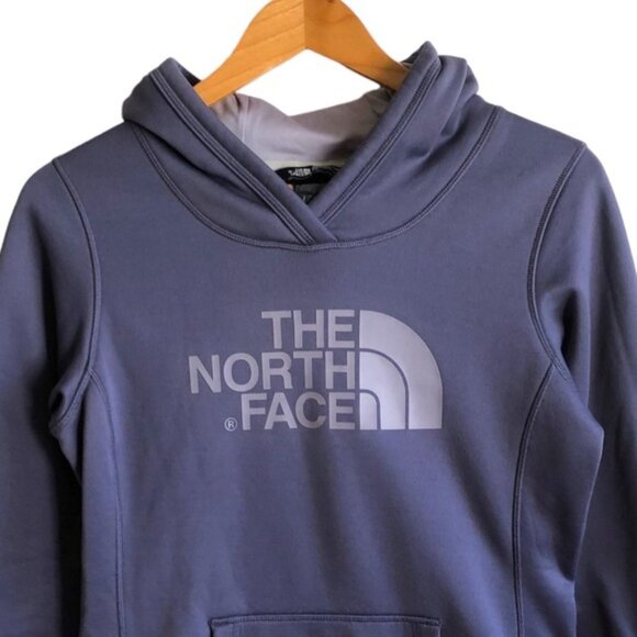 The North Face Hoodie Women’s Small Blue Logo Hood - Picture 2 of 8